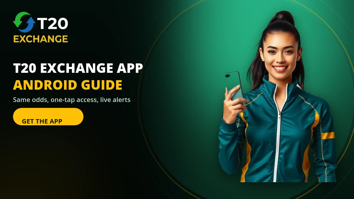 T20 Exchange app features on Android compared with the browser sportsbook